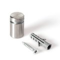 Outwater Round Standoffs, 3/4 in Bd L, Stainless Steel Brushed, 5/8 in OD 3P1.56.00046